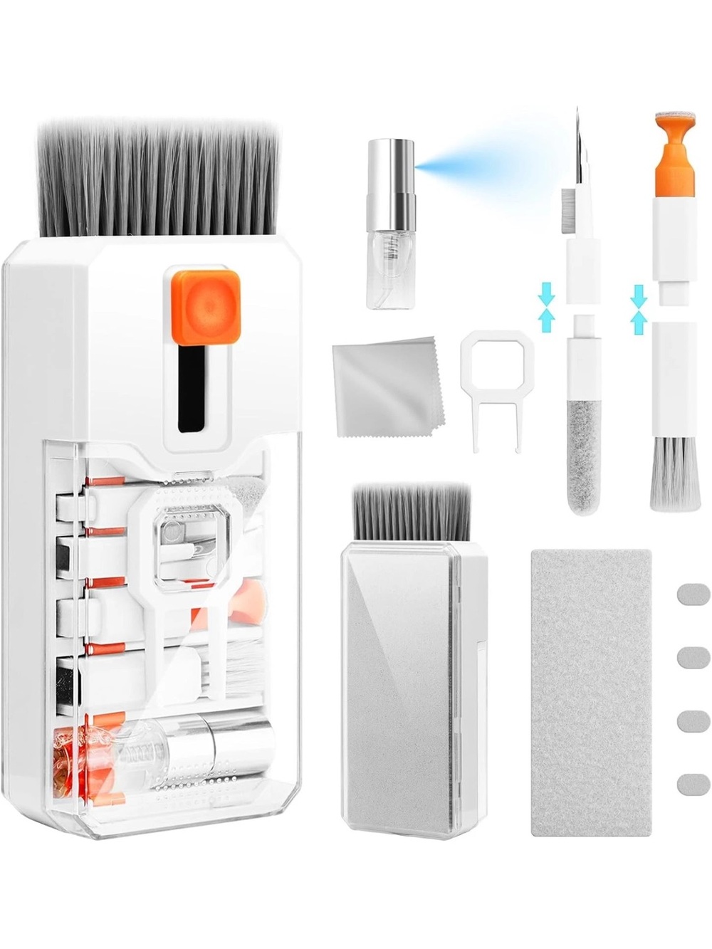 NEW All-in-1 Computer Keyboard & Screen Cleaning Kit Multi-Function Laptop Tool